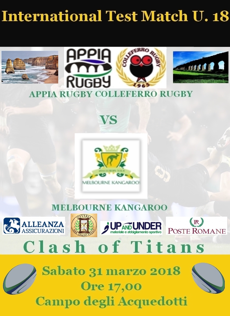 Clash of Titans! – International test match